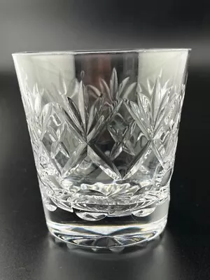 Buy Vintage Webb Corbett Crystal Whisky Tumbler Georgian Pattern • 12.99£