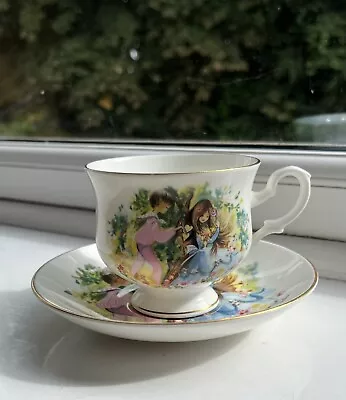 Buy Vintage Royal Grafton Bone China Tea Cup And Saucer • 15£