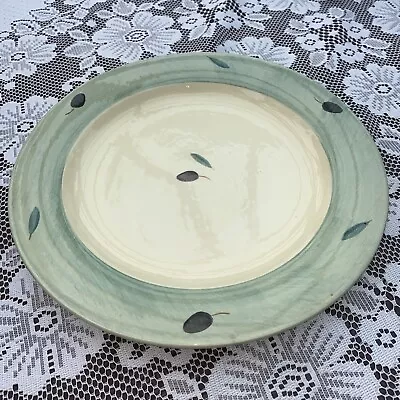Buy Poole Pottery Fresco Green 10.5  Dinner Plate By Rachel Barker • 19.99£