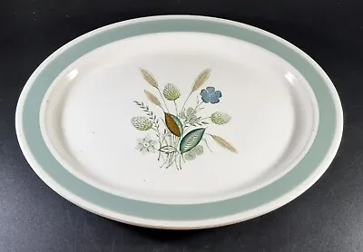 Buy Woodsware Clovelly Wood & Sons Dinner Plate Floral Design Green Rim • 7.72£