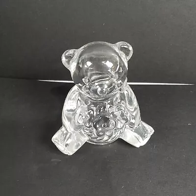 Buy VTG Lead Crystal 24% Small Bear Animal Figurine -Avon Fine Collectibles • 17.69£