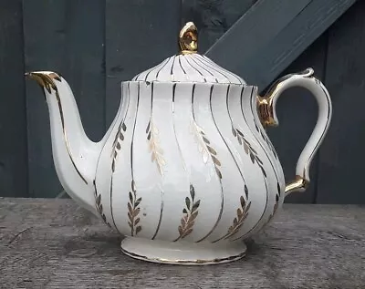 Buy Vintage Empire England China Gold Teapot  • 13.99£