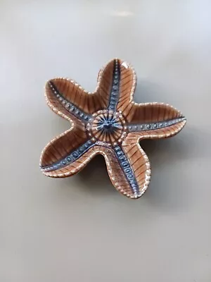 Buy Vintage Collectable Wade Starfish Brown Blue Seashore Seaside Ocean Beach • 4.99£