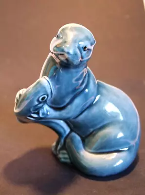 Buy Poole Pottery Otter With Fish - Beautiful Piece. • 4.99£