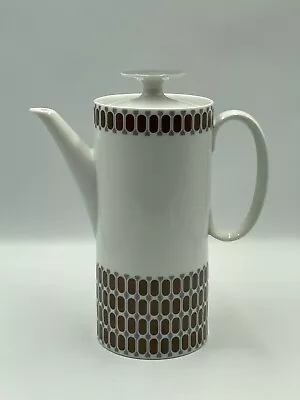 Buy Thomas Germany Porcelain Coffee Pot 23cm Design By Richard Scharrer Retro 1960's • 19.99£