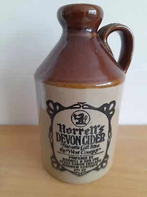 Buy Vintage Horrell's Devon Cider Stoneware Flagon 9fl Oz • 10£