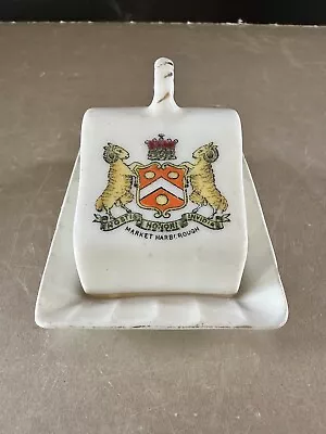 Buy Vintage Crested Ware Cheese Dish Market Harborough • 2.99£