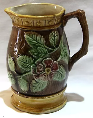 Buy Lovely Antique English Majolica Tankard Or Jug Probably Staffordshire C. 1880 • 25.95£