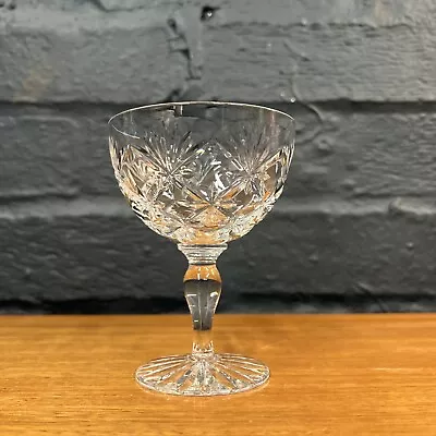 Buy Webb Corbett Chantilly Crystal Glass 4 1/2  Cocktail Glass Replacement B165 • 14.99£