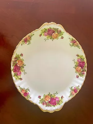 Buy Royal Albert Bone China 'Old Country Roses' Cake Plate • 5.99£