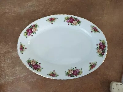 Buy Vintage Royal Norfolk, 'Old County Roses' Serving Platter Or Plate, 26 X 35.5cm • 9.95£