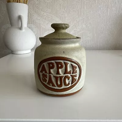 Buy Tremar Pottery Apple Sauce Pot Jar Studio Pottery Stoneware • 9.99£