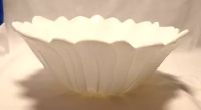 Buy Vintage White Milk Glass Flower Petal 7  Bowl • 13.98£