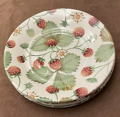 Buy Set Of 5 Royal Stafford Fine Earthenware Wildberry 6” Plates Or Saucers- • 36.35£