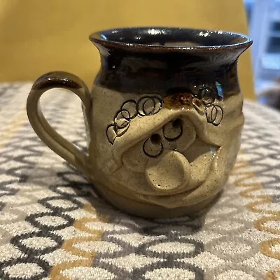 Buy Pretty Ugly Pottery Tea/Coffee  Mug / Cup With Face Handmade In Wales • 9.95£