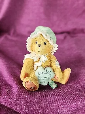 Buy 1993 Enesco Cherished Teddies Maureen Lucky Friend Bear 135690 Irish St Pat Day • 3.73£