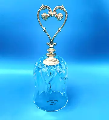 Buy KILLARNEY Crystal Glass Bell 7  X 3   Cut Glass Collectable 22ct Gilt  See Video • 23.47£