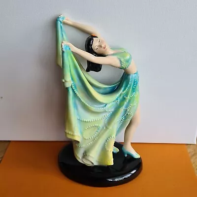 Buy Kevin Francis  Peggy Davies Ceramics Art Deco Style Figurine Lo La Palooza No286 • 45£