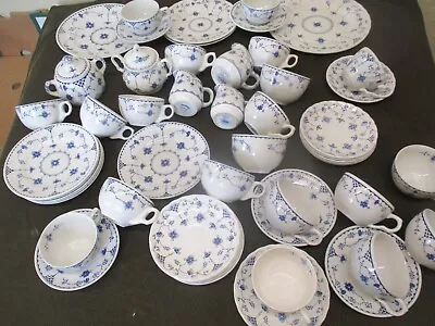 Buy Fine Selection  Blue & White Furnivals Masons Churchill Tableware Denmark Design • 3£