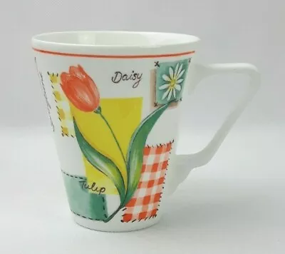 Buy Queens Fine Bone China 10cm Tea Coffee Mug - Springtime Tulips • 9£