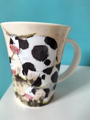 Buy Fresian Farmyard Fine Bone China Mug By Queens Kitchen • 8£