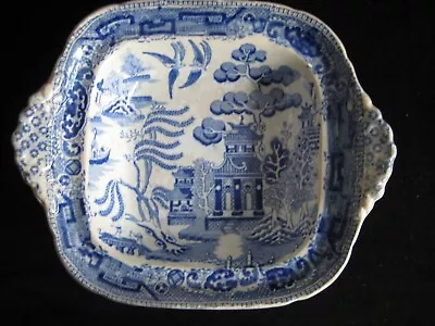 Buy Yorkshire Pottery Willow Pattern Dish G&S Taylor, Hunslet New Pottery Jack Lane? • 20£