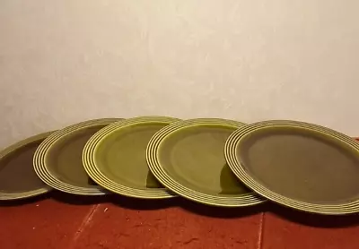 Buy Hornsea Heirloom Green Dinner Plate X 5 • 68£