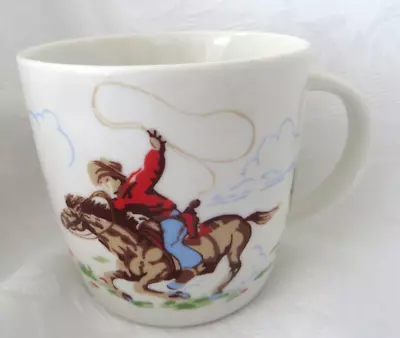 Buy Cath Kidston Cowboy Mug, Porcelain Fine China By Queens Gifts 8cms High Ref#1 • 12£
