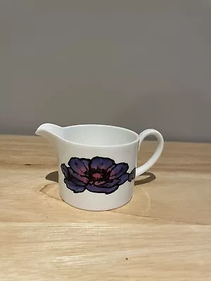 Buy Wedgwood Susie Cooper Blue Anemone Bone China Milk Jug - In Very Good Condition • 12.99£