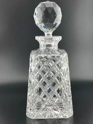 Buy Vintage Crystal Cut Glass Spirit Decanter Whisky Decanter • 29.99£