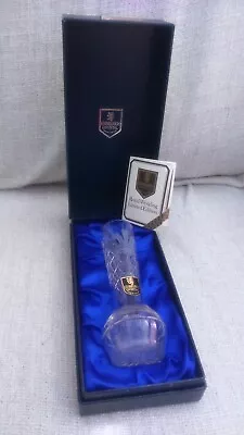 Buy Rare Royal Wedding Charles Diana Boxed Edinburgh Lead Crystal Goblet Vase Glass • 13.21£