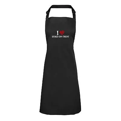 Buy I Love Stoke-on-Trent Apron Men Women Fine Ceramics Pottery Cooking BBQ Chef DIY • 12.99£