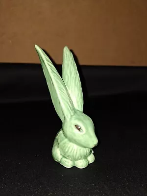 Buy Sylvac Green Pottery 1298 RD 815840 Harry The Hare Long Ear Rabbit Figurine 6ins • 100£