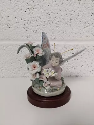 Buy Lladro #5853  Floral Admiration  Figurine Rare Flowers Fairy Faire  • 19.99£
