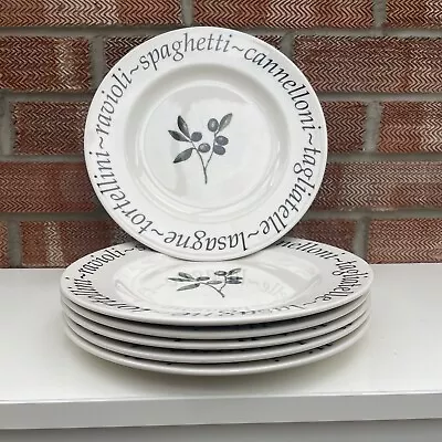 Buy 6 X CREATIVE TABLEWARE ITALIAN LARGE DINNER PLATES - 27.5cm / 10.75” - VGC • 50£