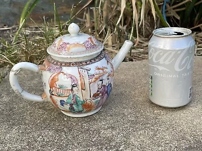 Buy Antique 18th Century Chinese  Porcelain Teapot With Lid • 199.99£