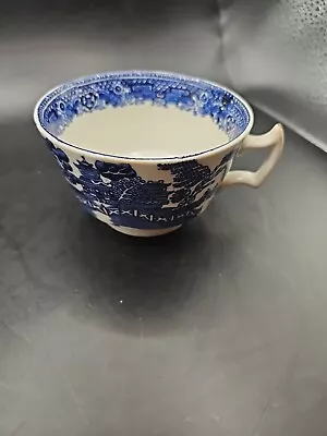 Buy Vintage Antique Blue Willow Tea Cup - Wood & Sons Woods Ware England,  • 9£