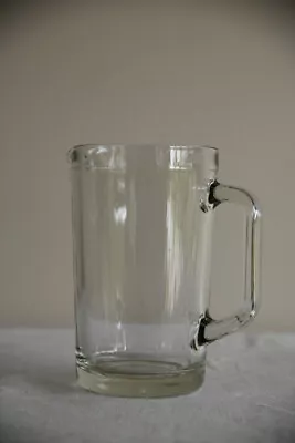 Buy Vintage Clear Glass Water Jug • 20£