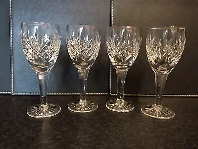 Buy Set Of 4 Vintage Royal Brierley Crystal Wine/Port/Sherry Glasses  • 14£