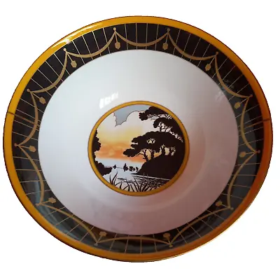 Buy Stunning Royal Worcester 'the Art Deco Collection' Morning River Fruit Bowl • 28£