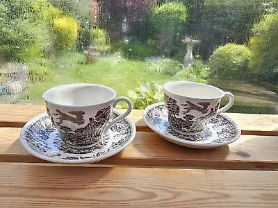 Buy Vintage 1970s Barratts Coffee Cup & Saucer / Retro Tableware / Set Of 2 • 40£