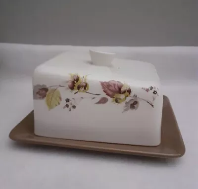Buy Vintage Beswick~Cheese Dish~Butter Dish~Hazelnut Design~Made In England • 12.99£