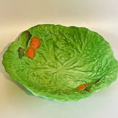 Buy Carlton Ware Lettuce Cabbage Leaf Majolica Serving Dish Tomato Art Deco  Round • 18.99£