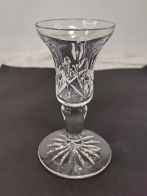Buy Vintage Cut Crystal Glass Candle  Holder Royal Brierley • 5.99£
