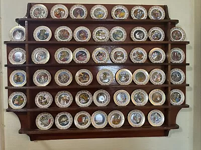 Buy SET OF 50: Franklin Porcelain MINI PLATE SET The Best Loved Fairy Tales *READ* • 100£