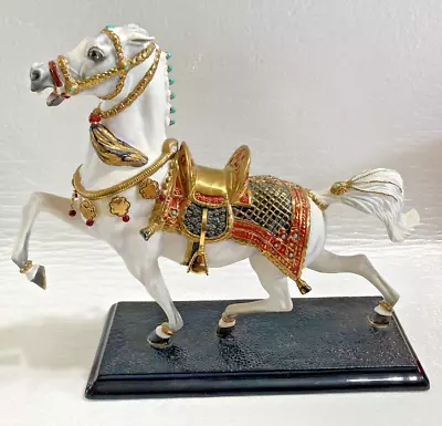 Buy Faberge Imperial Steed ~ Fine Porcelain Figurine From The Franklin Mint 1992 • 74.55£