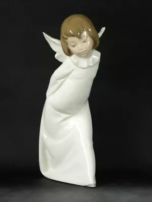 Buy Vintage Lladro Figurine Curious Angel 4960 ~ Free Uk P&p • 32.50£