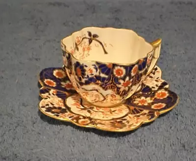 Buy Rare Antique Shelley's / Wileman & Co / Foley  - Cup And Saucer In Imari Pattern • 82.45£