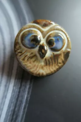 Buy 3cm Ceramic Owl Ornament Flat • 6.50£