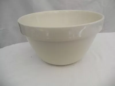 Buy Vintage Mason Cash Traditional Pudding Basin Bowl Off White Diam 17cm. Size 30 • 8£